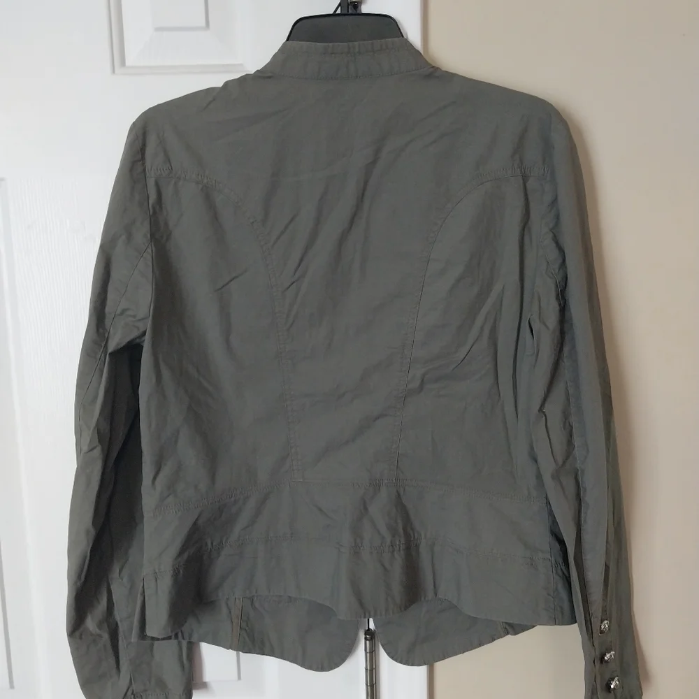 INC-Military Style Jacket - Picture 3 of 5